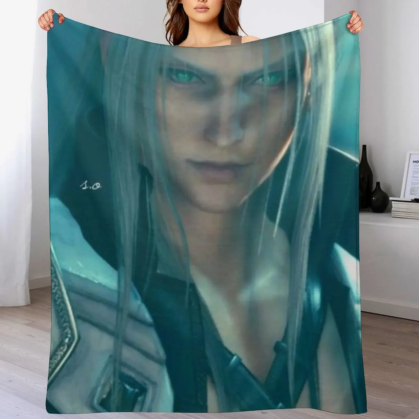 

sephiroth Throw Blanket Luxury Beach Plush Thins Blankets