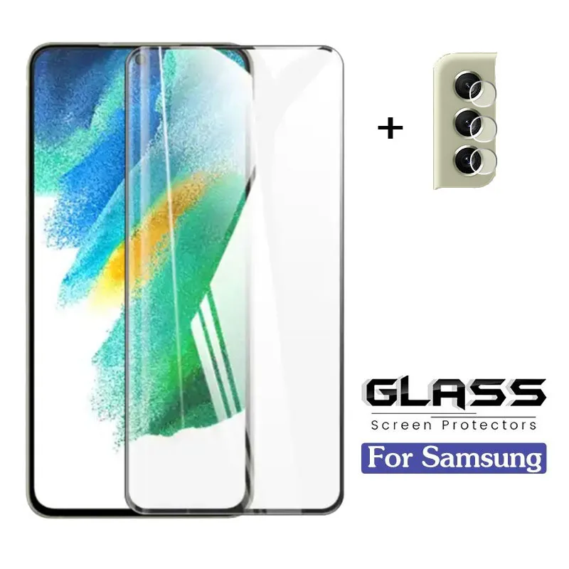 Dành Cho Samsung Galaxy Samsung Galaxy S21 FE Kính Cường Lực Bảo Vệ Màn Hình Trong Cho Samsung Galaxy S21 FE Ống Kính Điện Thoại Cho Samsung Galaxy s21 FE