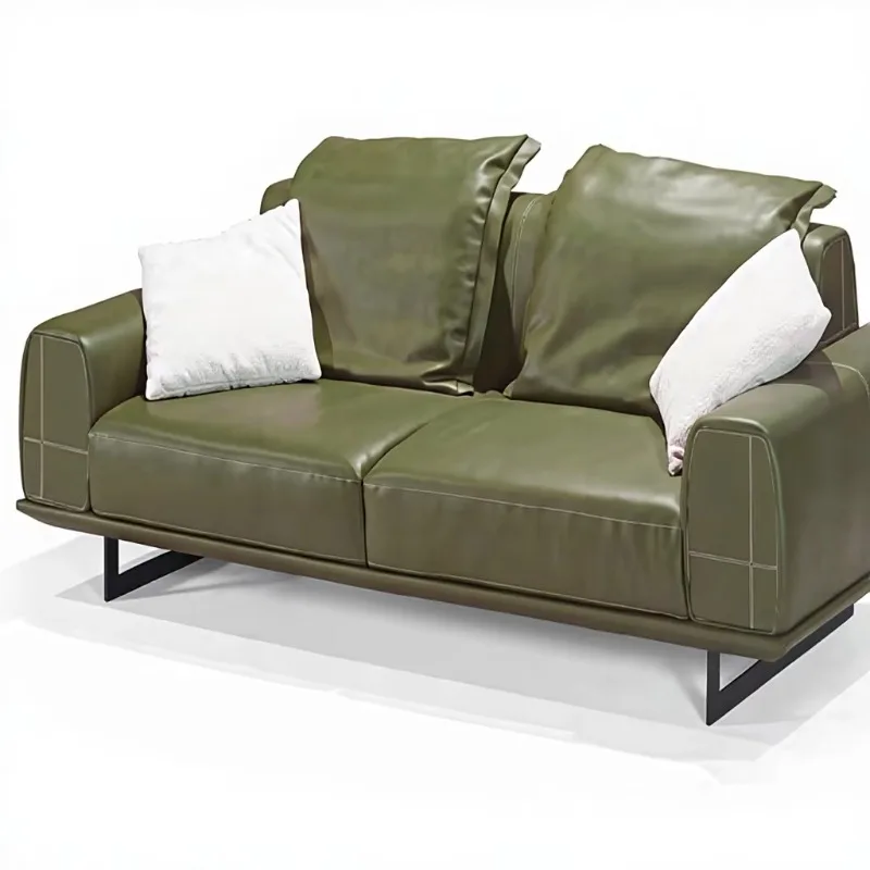 Modern Design Office Furniture Sofa Set Genuine Leather and PU Modular Office System for Home or Apartment Use