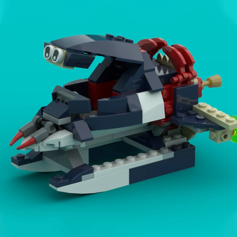 

159 шт. MOC космические пираты Hauler строительные блоки Sci-Fi грузовой корабль DIY модель строительные блоки игрушки на день рождения подарок