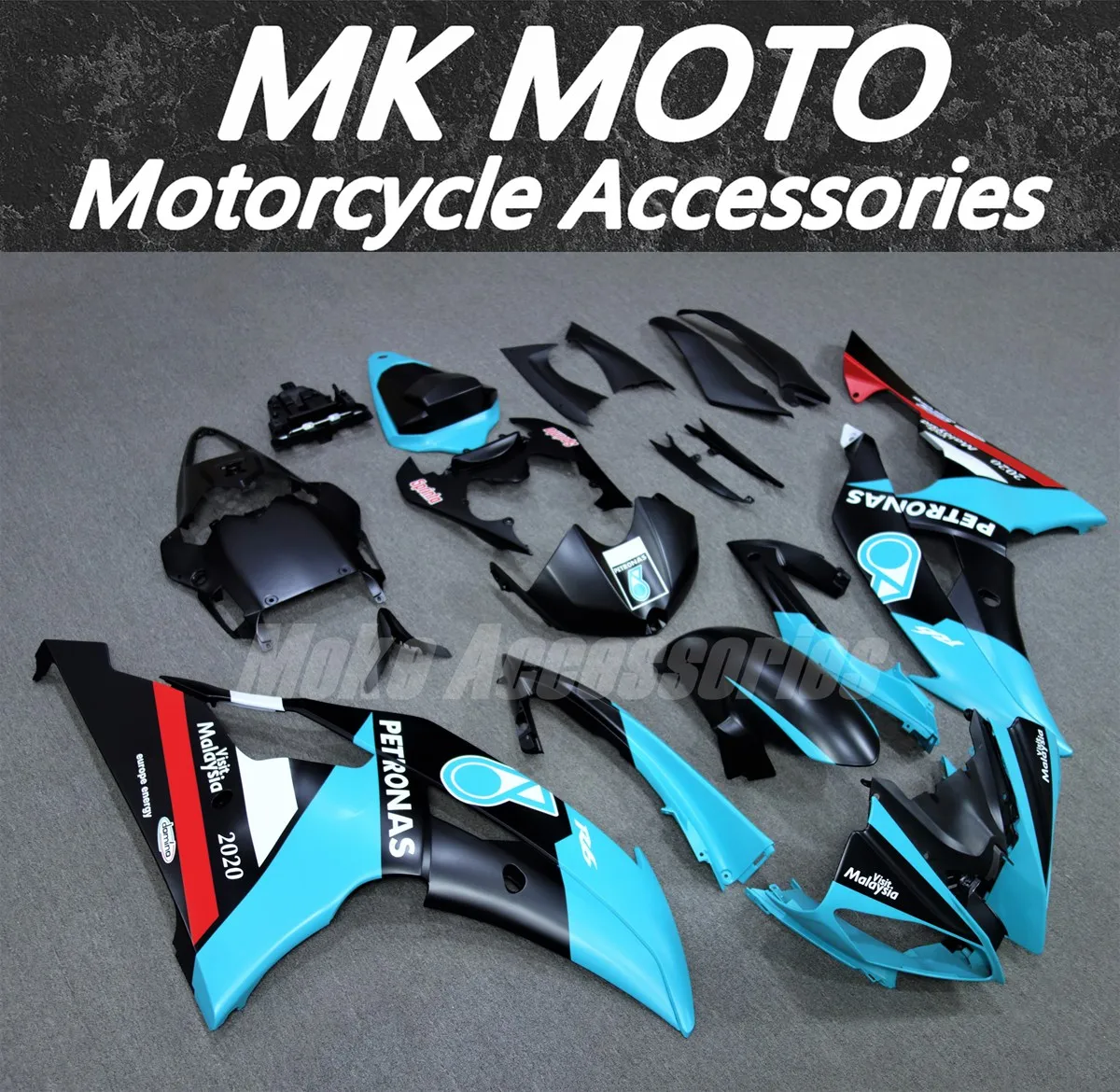 

Fairings Kit Fit For Yzf R6 2008 2009 2010 2011 2012 2013 2014 2015 2016 Bodywork Set Abs Injection Bule Black