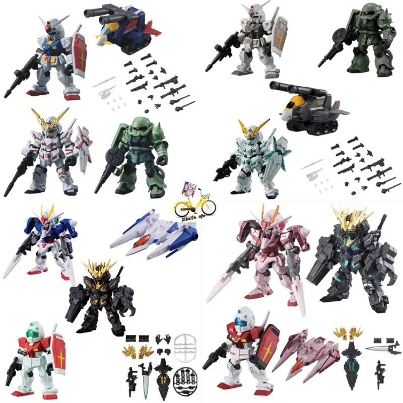 

BANDAI Original Japan Gashapon Action Figure Cute Gundam Mobile Suit Ensemble MSE Kawaii Capsule Toys Gift