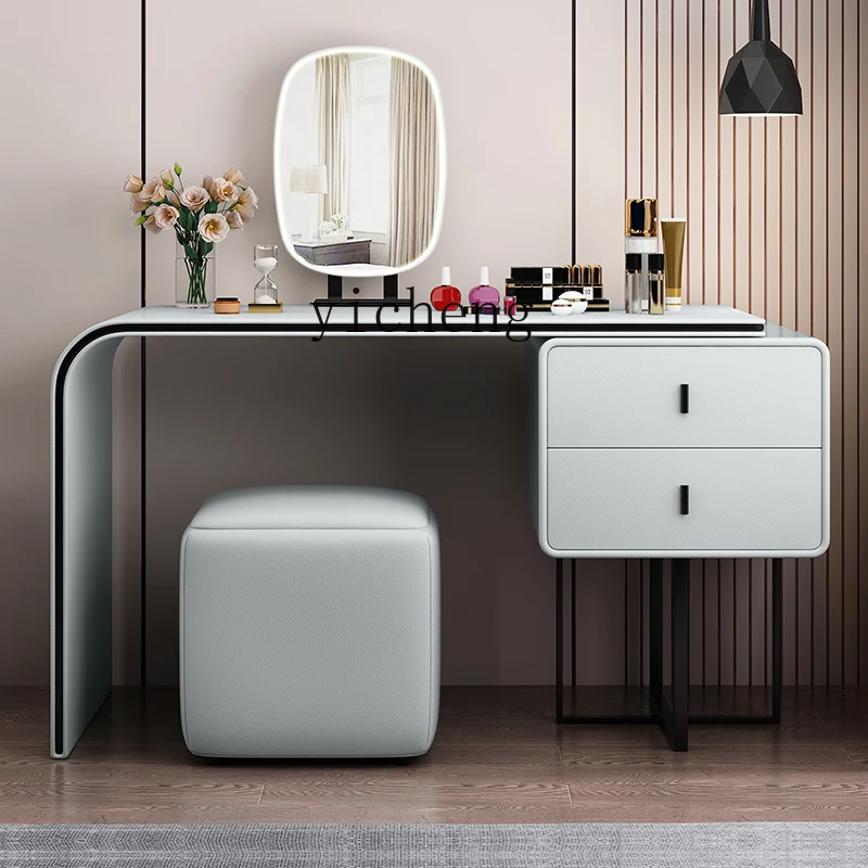 

TQH dresser light luxury ins style bedroom small apartment modern simple makeup table storage cabinet integrated