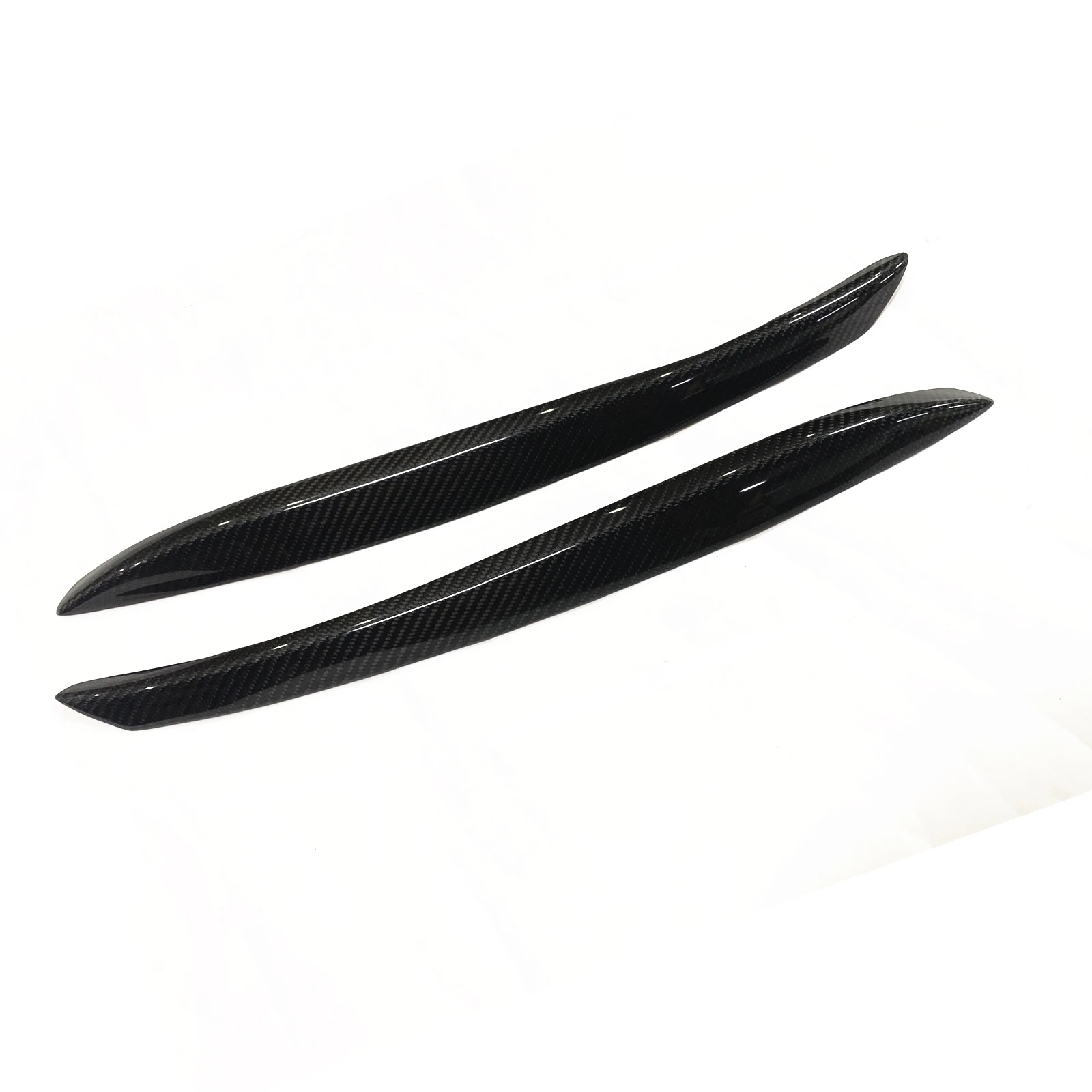 Headlight Eyebrow For AUDI TT 8J 2006-2014 Carbon Fiber Front Head Light Lamp Cover Brow Trim Headlamp Eyelid Sticker