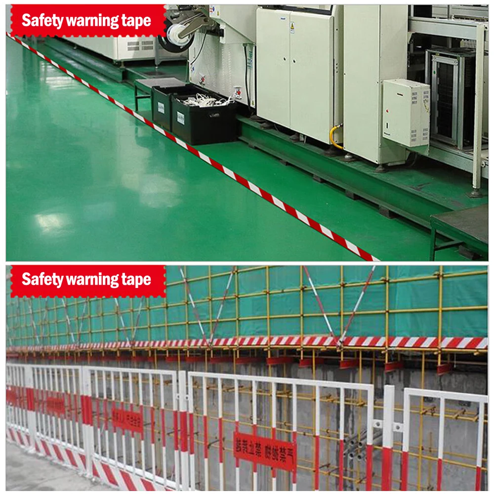 Reflective Safety Tape Self Adhesive Barrier Tape Floor Marking Tape