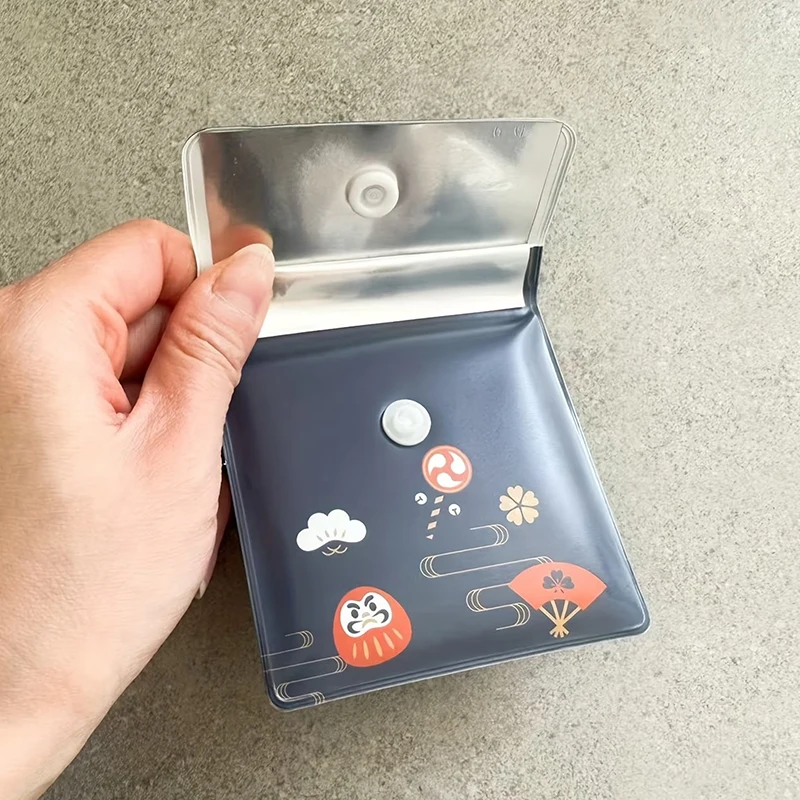 Japanese Dharma Lucky Cat EVA Portable Fireproof Ashtray Bags for  Outdoors Pocket UseHotsale