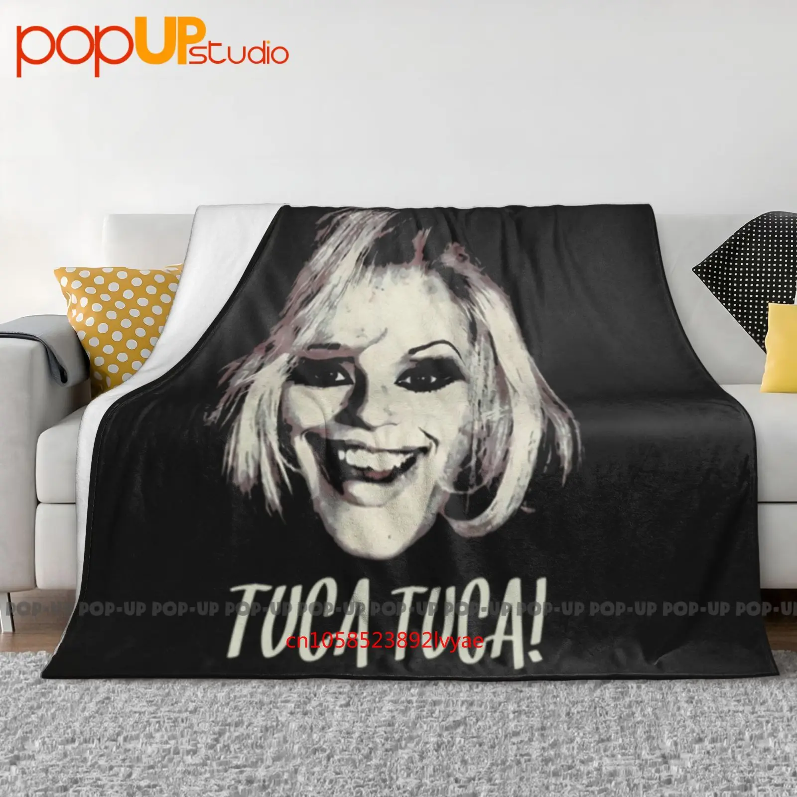 Raffaella Carrà, Tuca Tuca, Pop Art Manta ultrasuave Edredón Funda de sofá de invierno Fundas de cama
