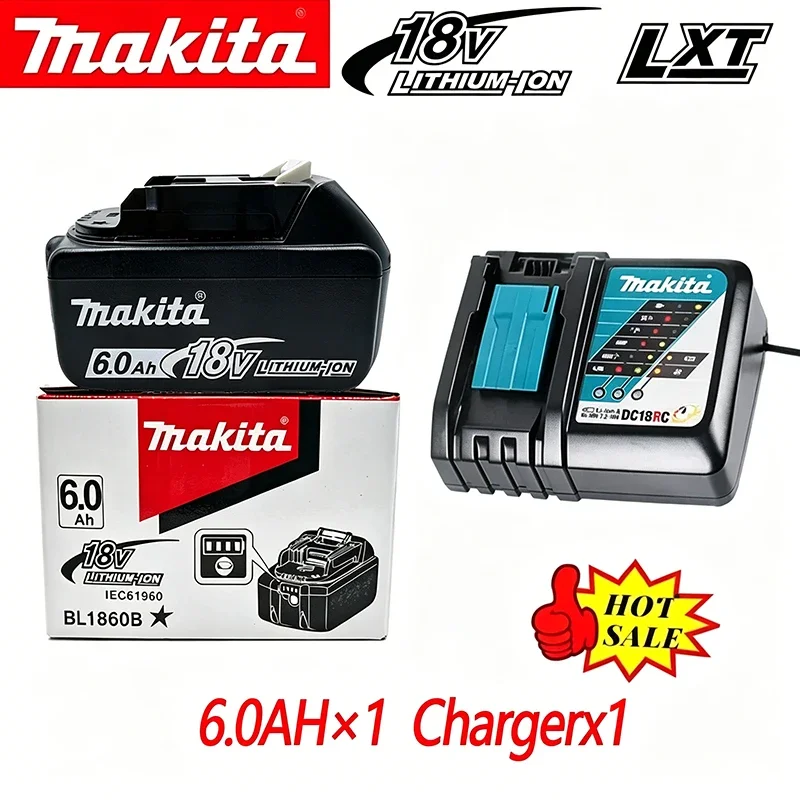 Makita 6Ah original Battery compatible Makita 18V power tools DDF487 DGA404 DTW700 DTD173 DHP487 Lithium-ion Battery replacement