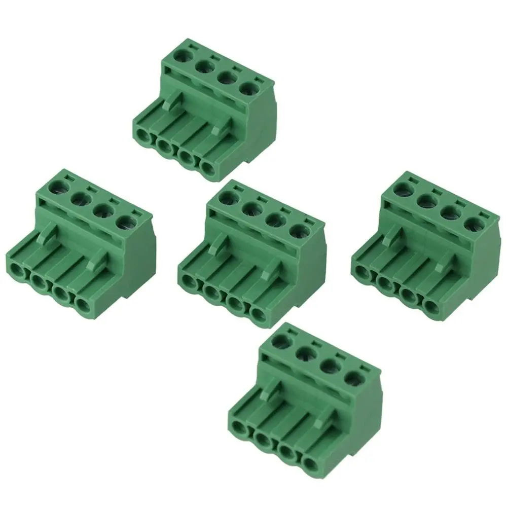 2EDG 5.08MM Solder-Free Butt Connection Plug-In Type 2EDGRK5.08 Pluggable Green Terminal Block 2pin 3pin 4pin