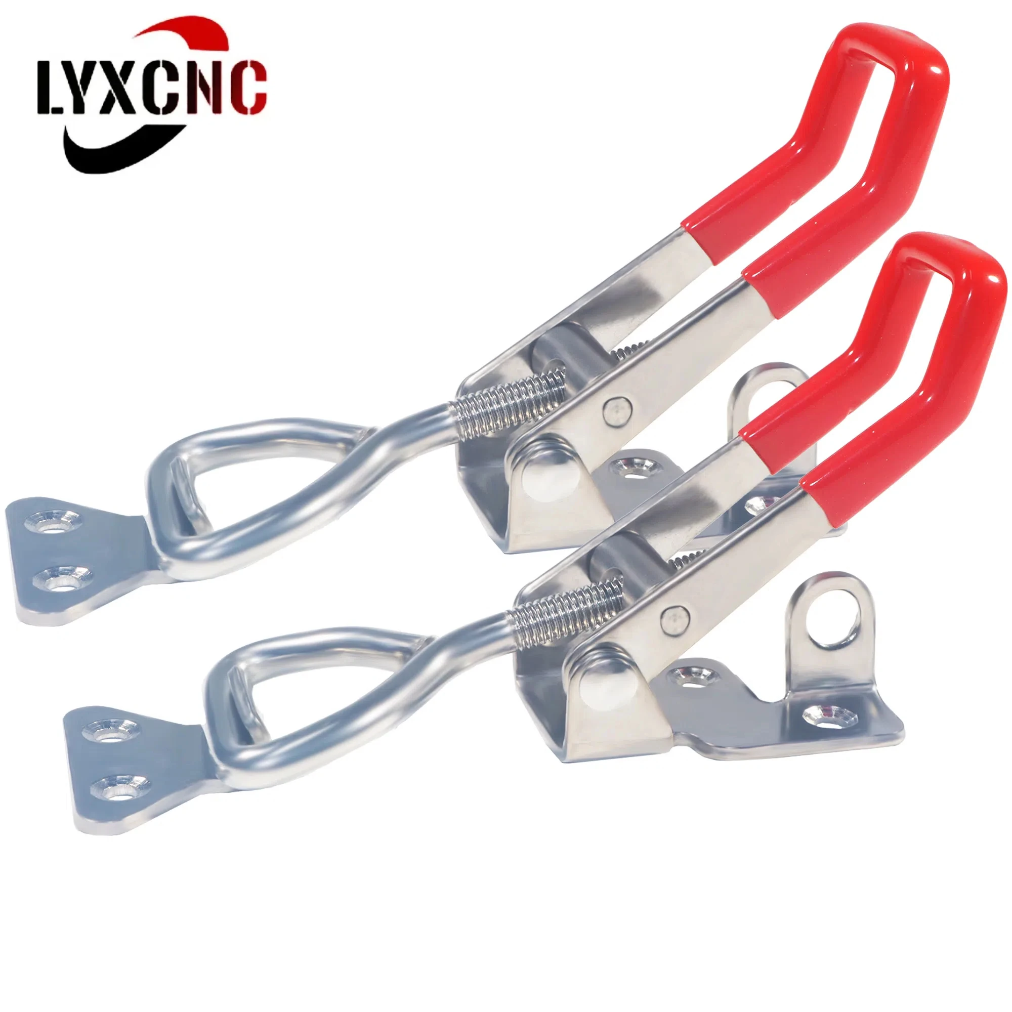 2/4/8pcs Heavy Duty Adjustable Metal Toggle Latch Catch Clasp Quick Release Clamp Anti-Slip Toggle Clamp Tools