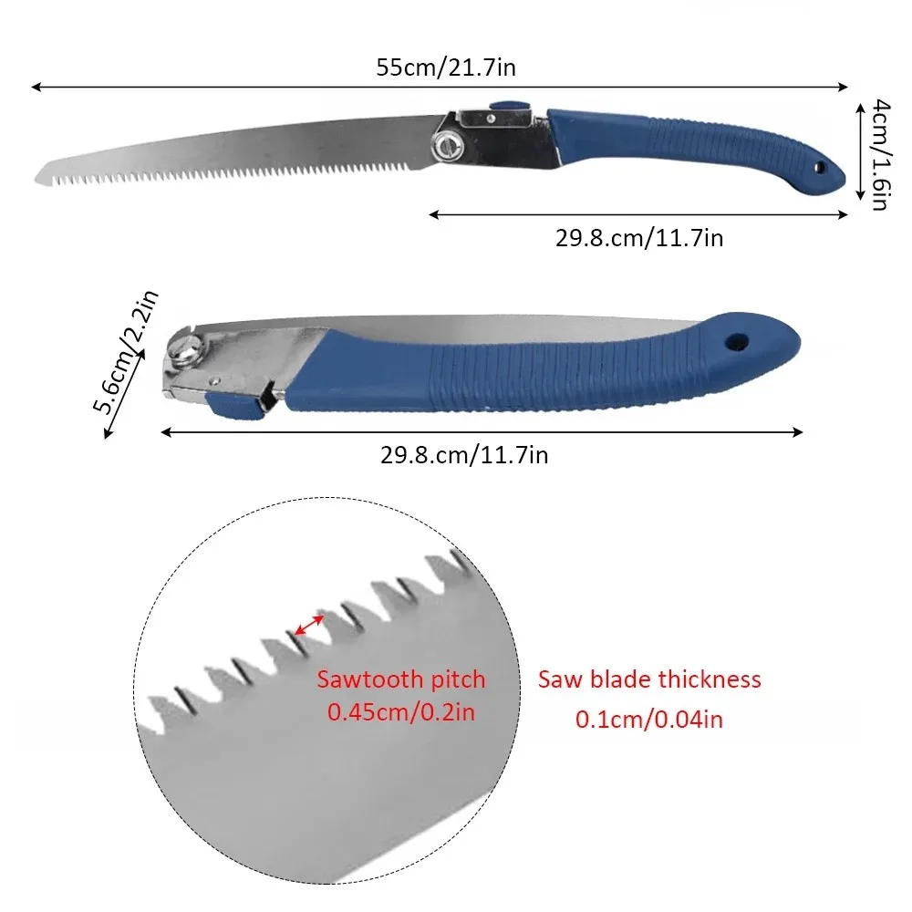 Folding Saw Woodworking Folding Hacksaw Multifunction Cutting Wood Camping Garden Prunch Saw Tree Chopper Hand Tool