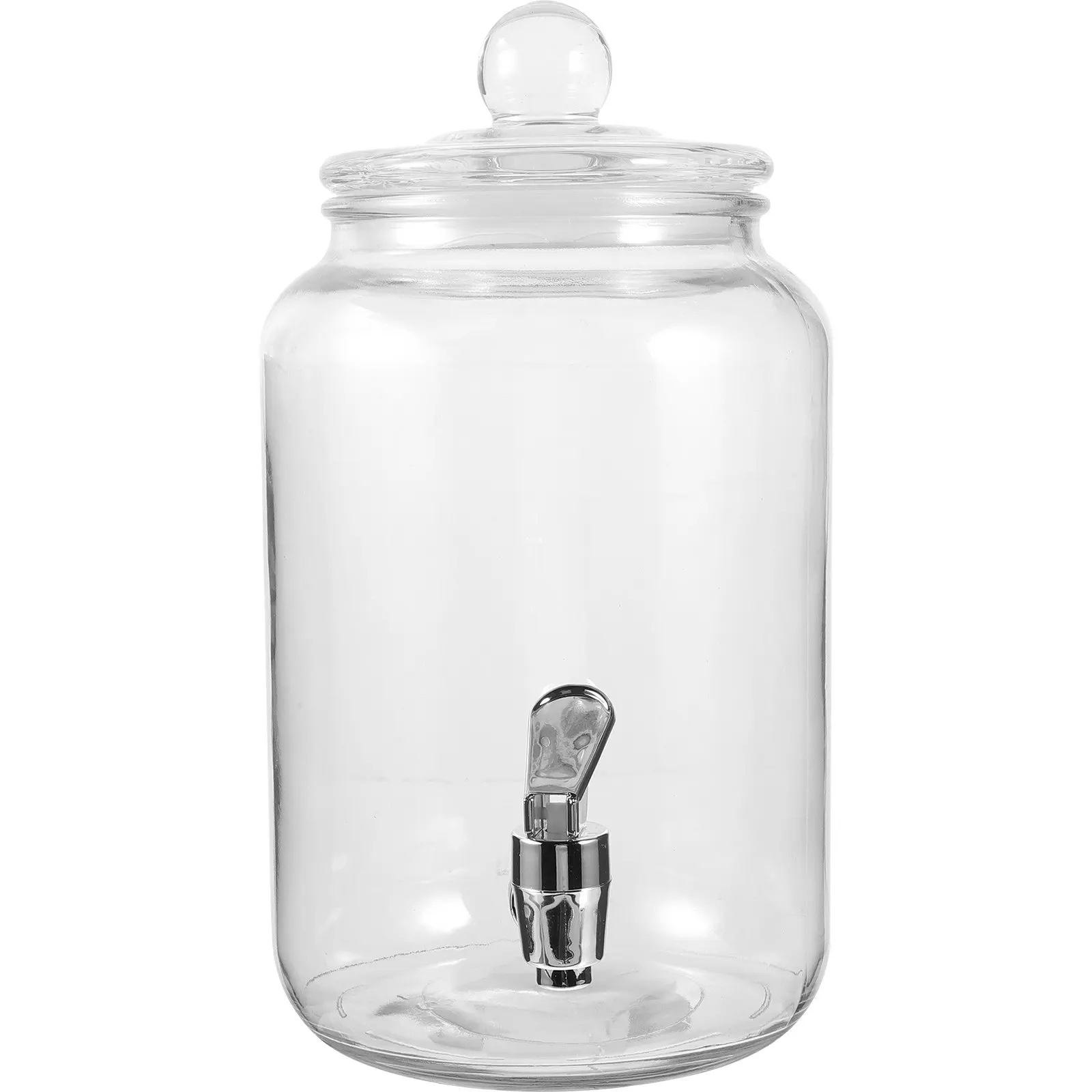glass-juice-dispenser-5l-transparent-beverage-container-with-spigot-modern-design-for-wine-tea-cold-drinks-easy-pour-faucet