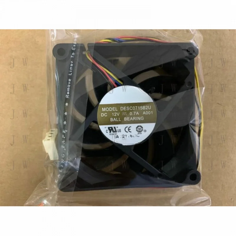DDJ for AVC DESC0715B2U 12V 0.7A 7015 7cm 4-wire PWM CPU server Fan