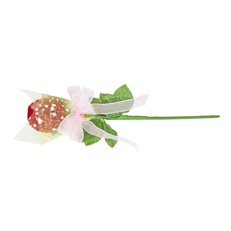 Stylish Ceremony Rings Box Rings Display Box Rose Flower Jewelry Box