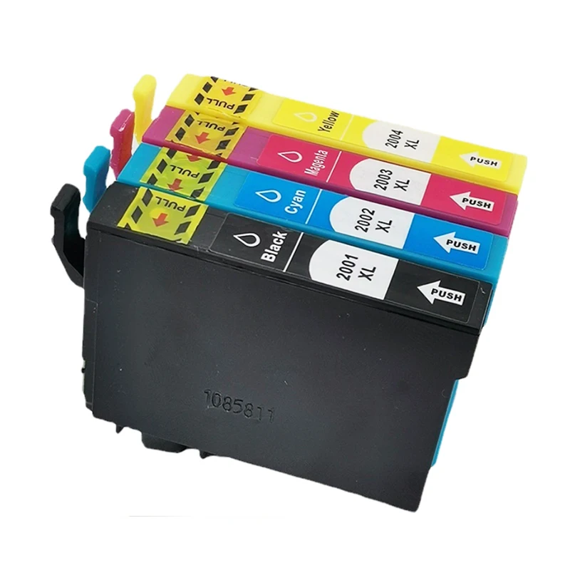 Cartuchos de tinta T200XL T2001-T2004, compatibles con Epson XP-100, XP-200, XP-300, XP-310, XP-400, XP-410