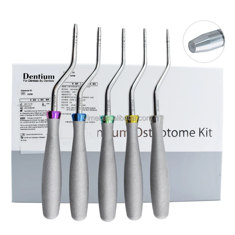 Original Dentium Osteotome Kit Dental Implant Surgery Tool Kit B Type