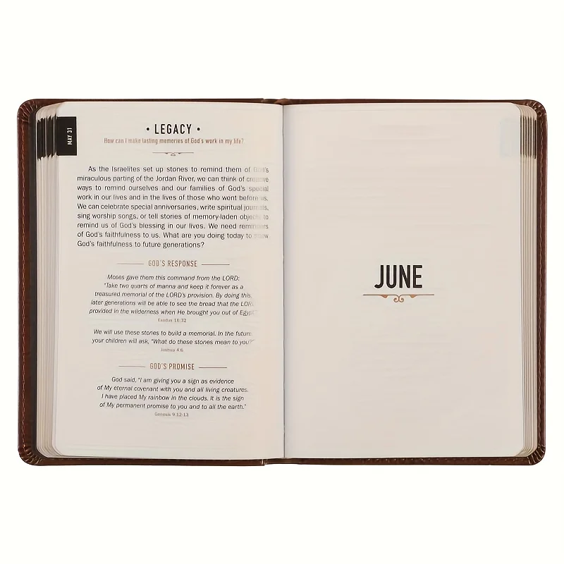 Diario de Reflexión con Tapa Dura para Hombres, 365 Días, Cuaderno de Gratitud, Libro de Registro Personal Portátil