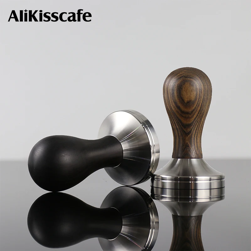 Coffee Tamper 51mm 57mm 58.5mm For Delonghi Breville Lelit Portafilter Stainless Steel Espresso Accessories Corner Barista Tools