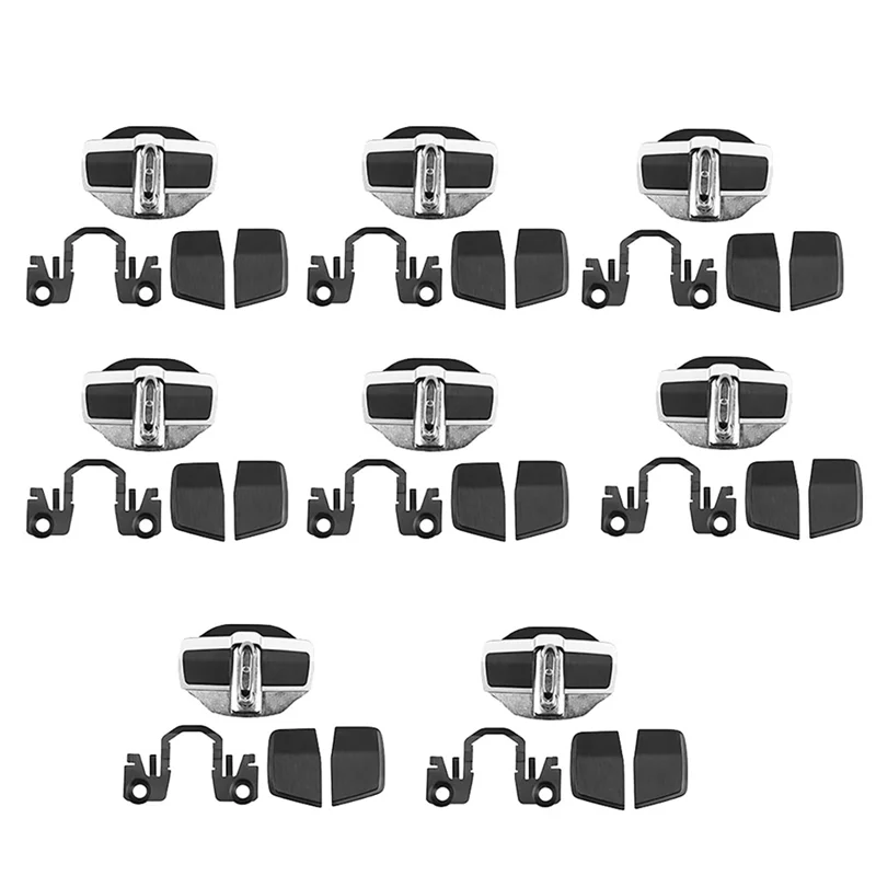 

Hot Selling-TRD Door Stabilizer Latches Stopper Covers For Honda Civic Accord CRV HRV Odyssey Car Door Lock Buckle Protector,TRD