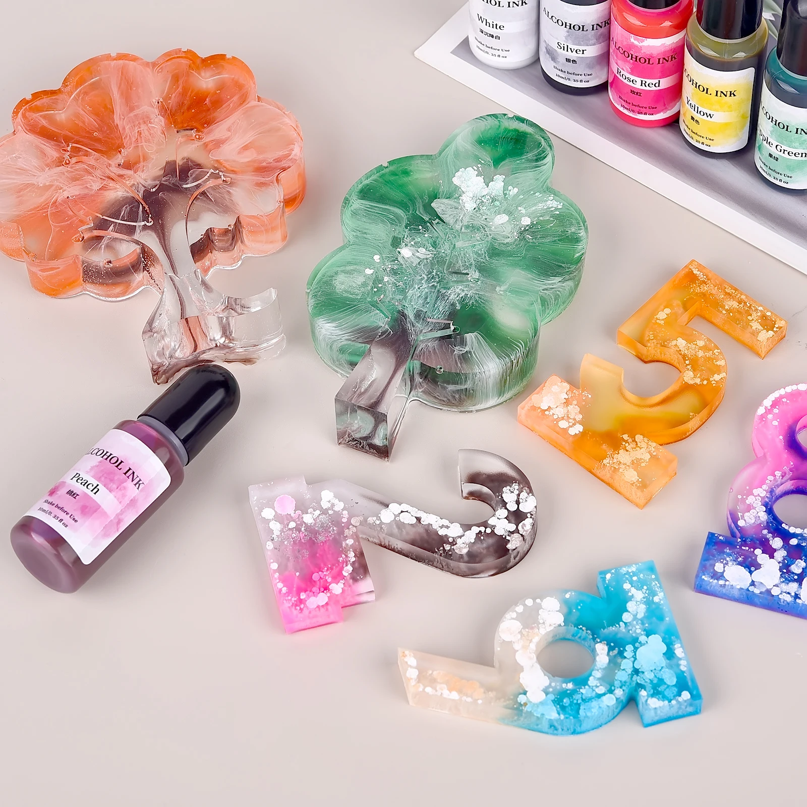 10ml Colorant Dye For DIY Epox - Resin Dye Alcohol review and price