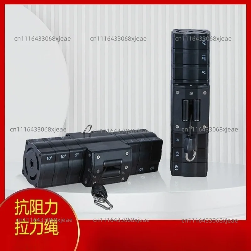 Multi-function Adjustable Chest Expander, Portable Pulley Trainer, Chest Cross, Cable System, Home Gym Accessories