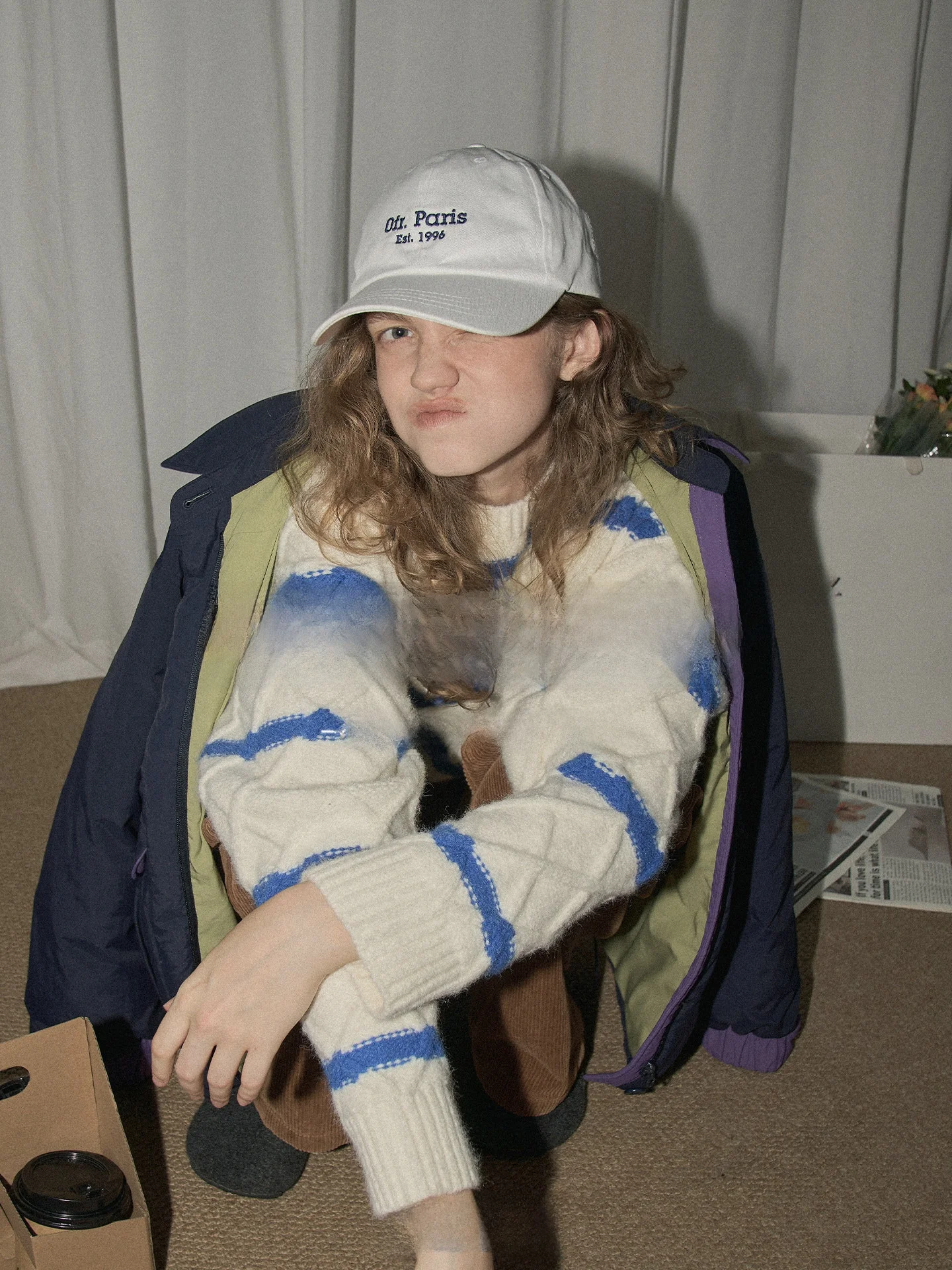 

Повседневный женский свитер с круглым вырезом, осенне-зимний, в стиле ретро, с цветными блоками и ромбовидным узором, вязаный, с длинными рукавами