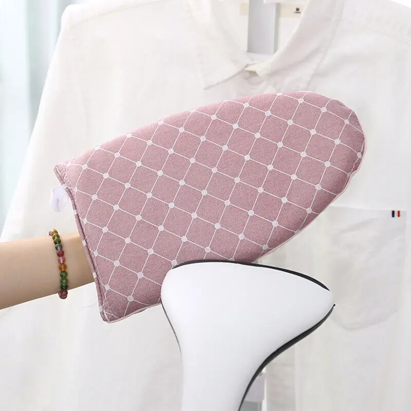 New Handheld Mini Heat Resistant Ironing Pad Board Iron Cover Heat-resistant Stain Resistant Garment Steamer Ironing Gloves