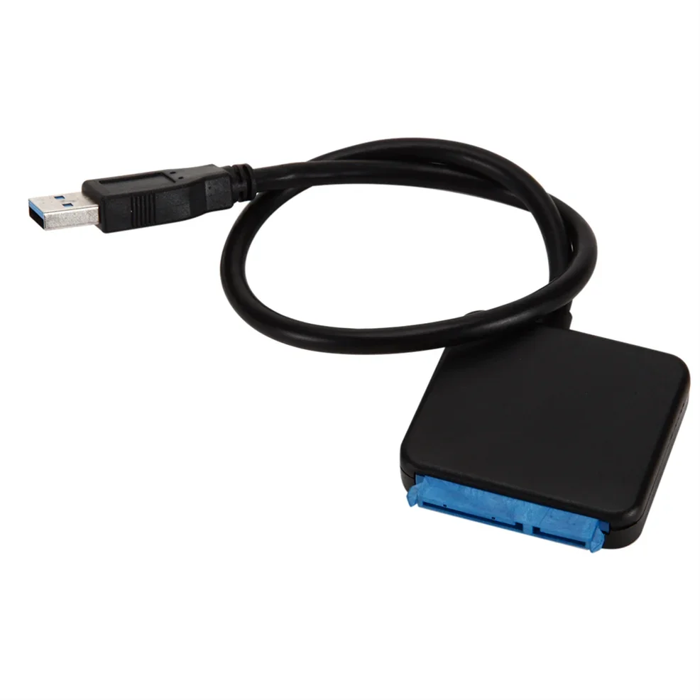 USB 3.0-SATA 케이블, SATA-USB 3.0 어댑터 케이블 지지대, 2.5 인치, 3.5 인치 외장 SSD HDD 어댑터, 하드 드라이브 노트북 액세서리