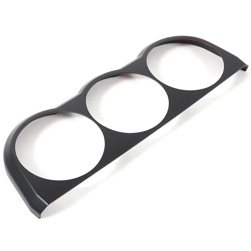 metyoucar For Toyota FJ Cruiser 07-21 ABS Car Dashboard Compass Frame Triptych Combination Cover Trim Interior Car Accessories