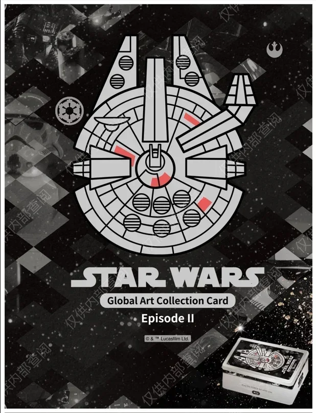 Card Fun Limited Edition Star Wars Galactic Sky Art Illustration Cards, Premium Collector Set with New Printing Technology Gift