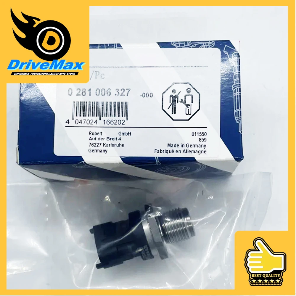 Original Fuel Rail Pressure Sensor Common Regulator OEM 0281006327 0281006112 0281002937 2007-2012 Ddodge Rram 2500 3500 4500