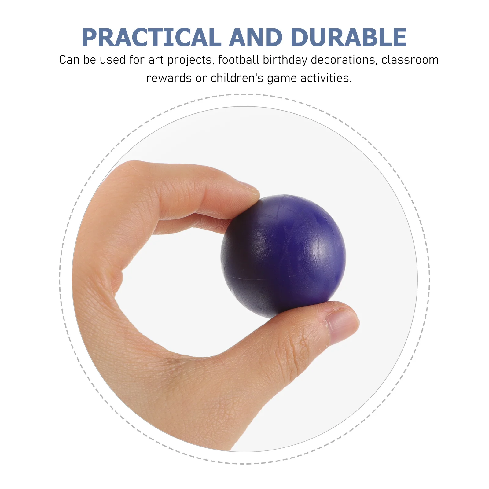 

10Pcs 36mm Table Soccer Balls Color Long Lasting Desk Game Supplies Replacement for Adult Football Games