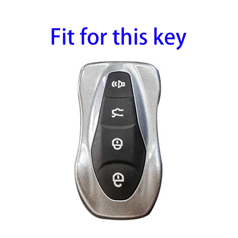 For Car for Geely Tugella Azkarra Xingyue Boyue Pro Soft TPU Smart Remote Car Key Fob Case Key Shell Holder Keychain Protector