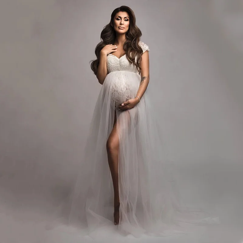 Long Maternity Photography Props Pregnancy Dress Photography Maternity  Dresses for Photo Shoot Pregnant Dress Lace Maxi Gown - AliExpress 1501