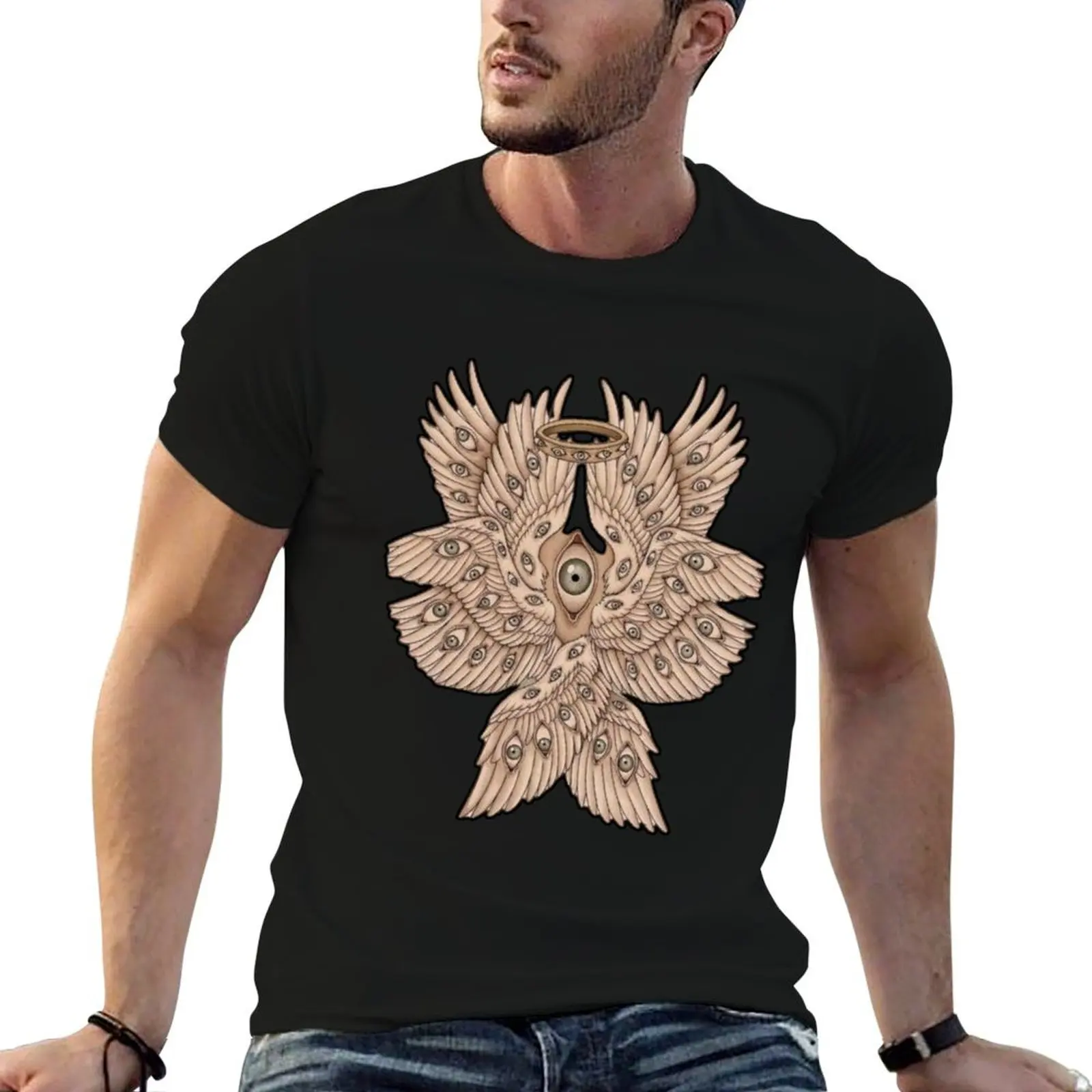 The Watchers - The Seraphim T-Shirt Big and Tall Basic Tee Shirt
