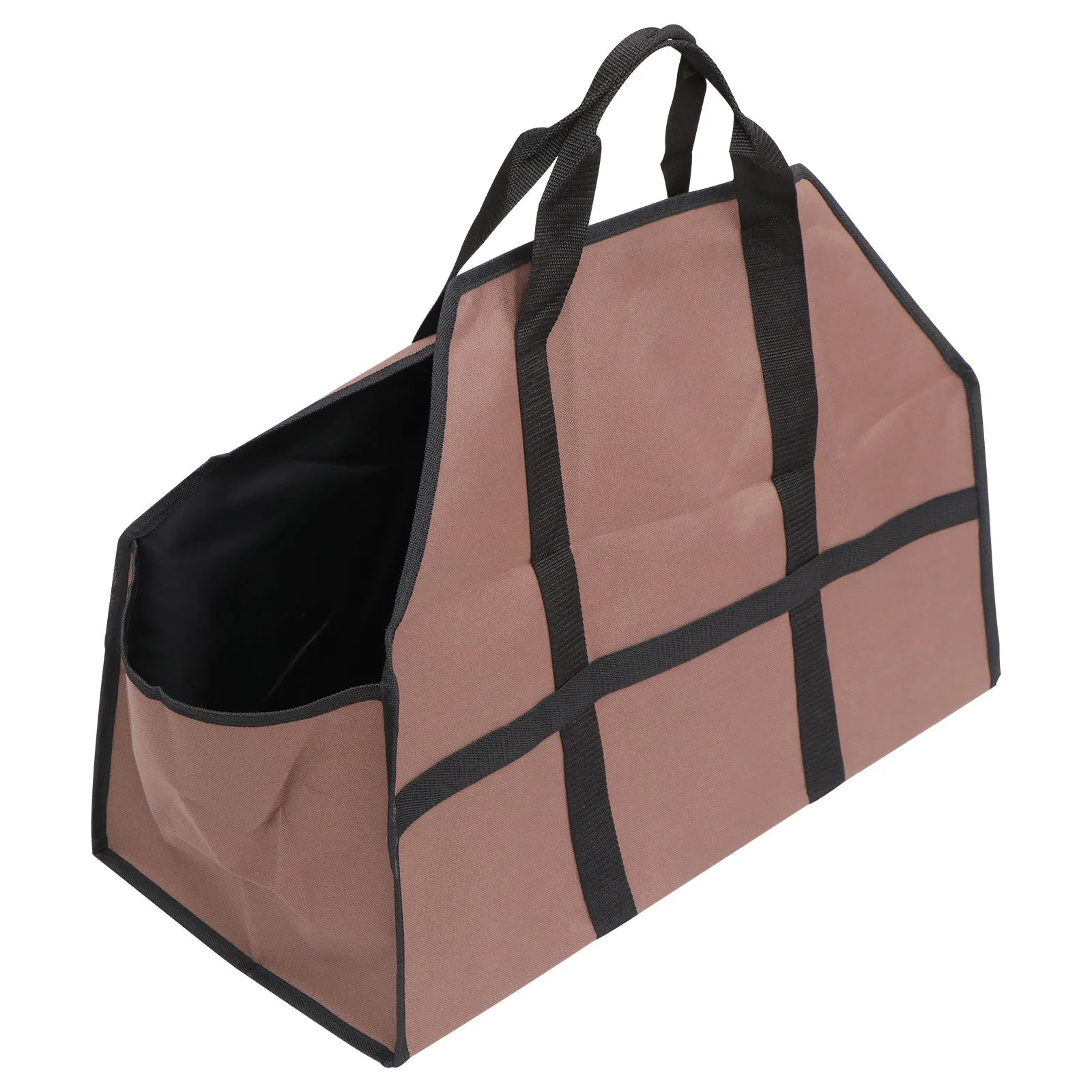 Log Tote Bag Heavy Duty Firewood Carrier Foldable Wood Storage For Fireplace Oak Maple Logs Transport Garden Tools Camping Gear