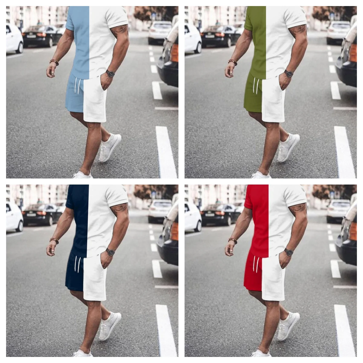 

Летние бестселлеры, новинка 2025 года, быстросохнущие, впитывающие пот и дышащие комплекты шорт и футболок. Удобство на улице.