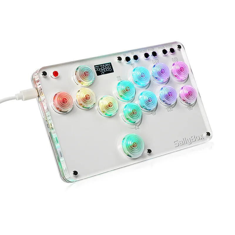 SallyBox HitBox Fighting Stick Аркадная клавиатура Ручка Поддержка PS5 PS4 XBOX Switch PC