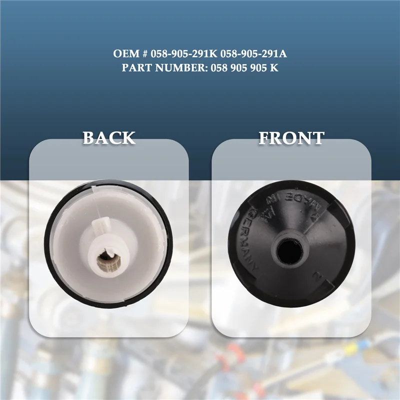 

Vacuum Air Pump Check Valve For A4 TT For Passat 1.8T Part Number: 058 905 291 058 905 291K