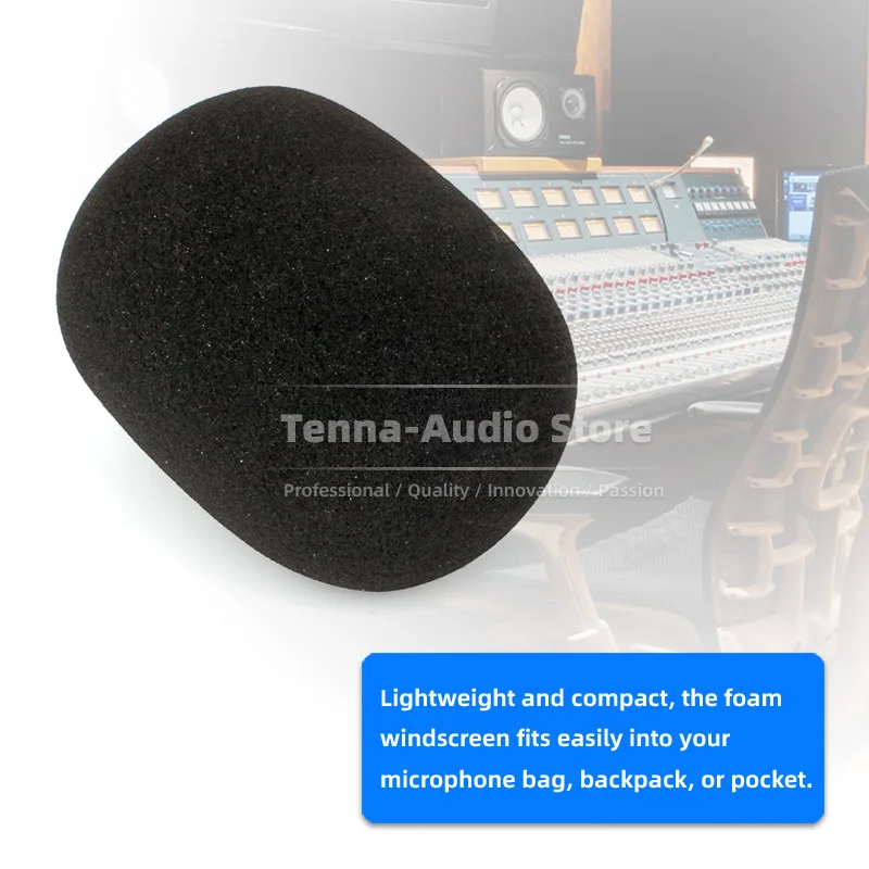 Kheising Windscreen Compatible With AUSTRIAN AUDIO OC16 OC18 OC818 OC 16 18 818 Foam Pop Shield Filter Sponge Cover Windshield