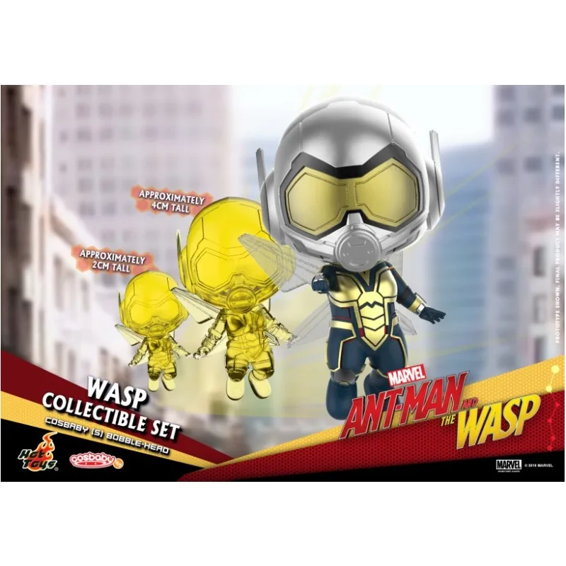 new-original-hot-toys-marvel-wasp-women's-transparent-set-cosb490-9cm-cosbaby-mini-collection-doll-set