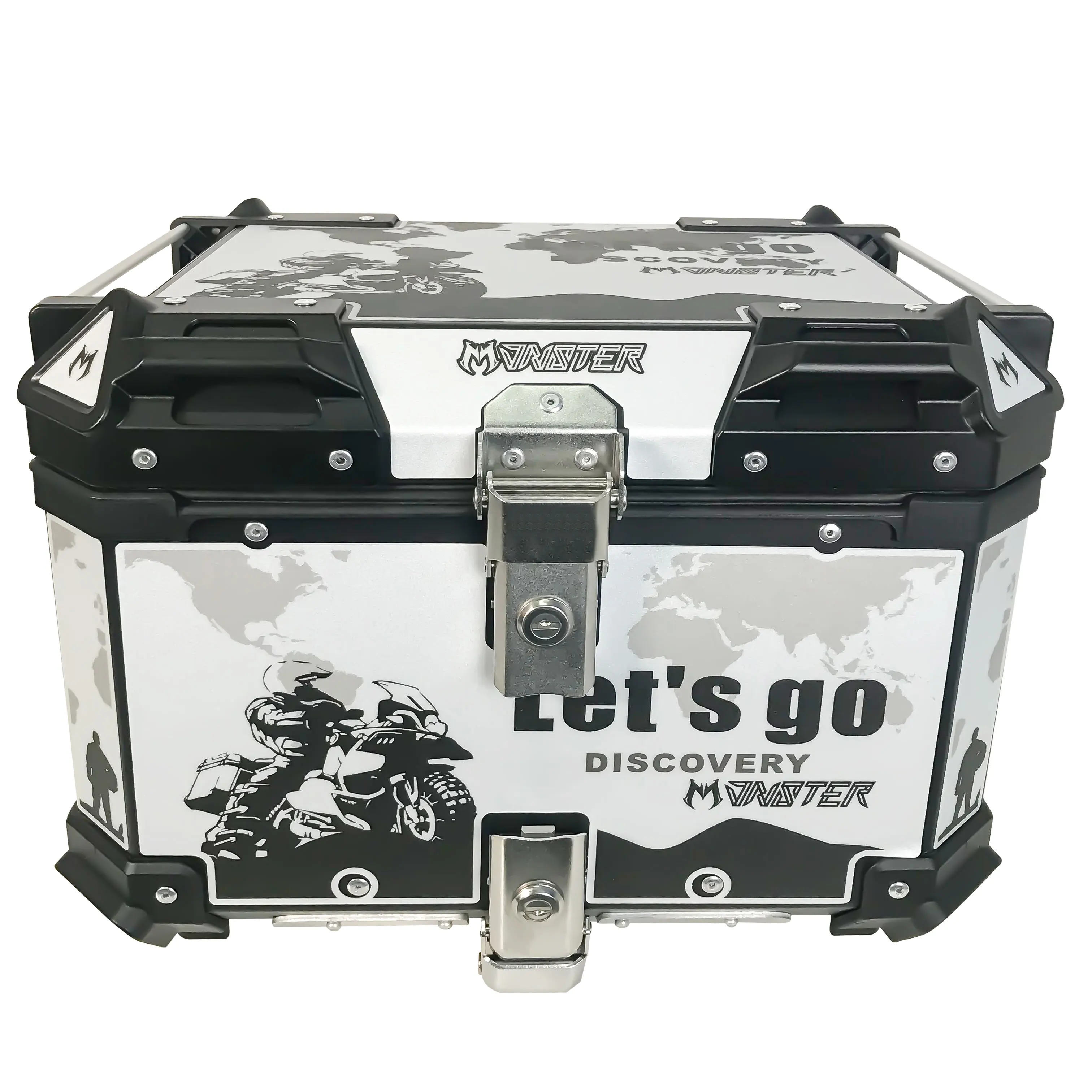 

STLF 45L Motorcycle Accessories Motorcycle Tail Boxes Motorcycle Aluminum Top Box
