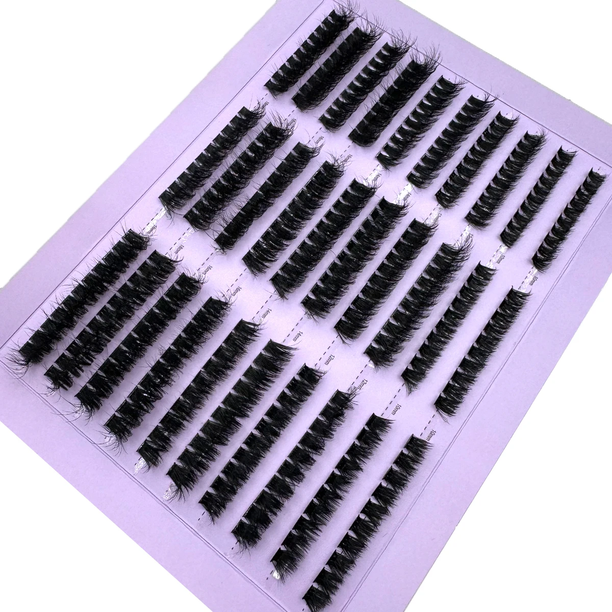 290/300Pcs 5D Fluffy 8-20mm Mix Lashes Cluster 60D-120DThick Eyelash D/DD Curl Individual Lashes DIY Lash Extensions Eyelashes