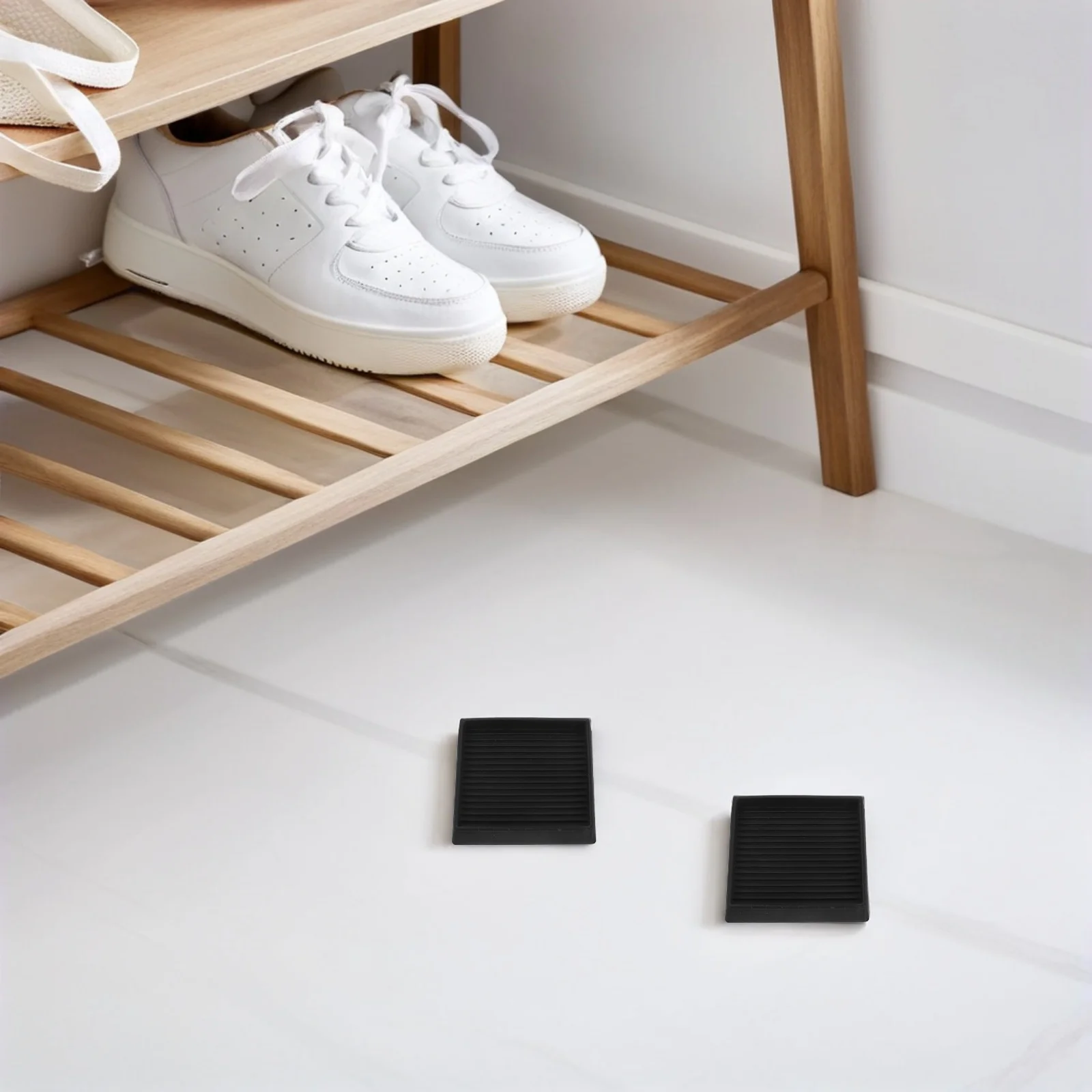 

8Pcs Square Rubber Furniture Pads Non Slip 3.3 Inch Table Feet Chair Leg Protectors Anti Protection