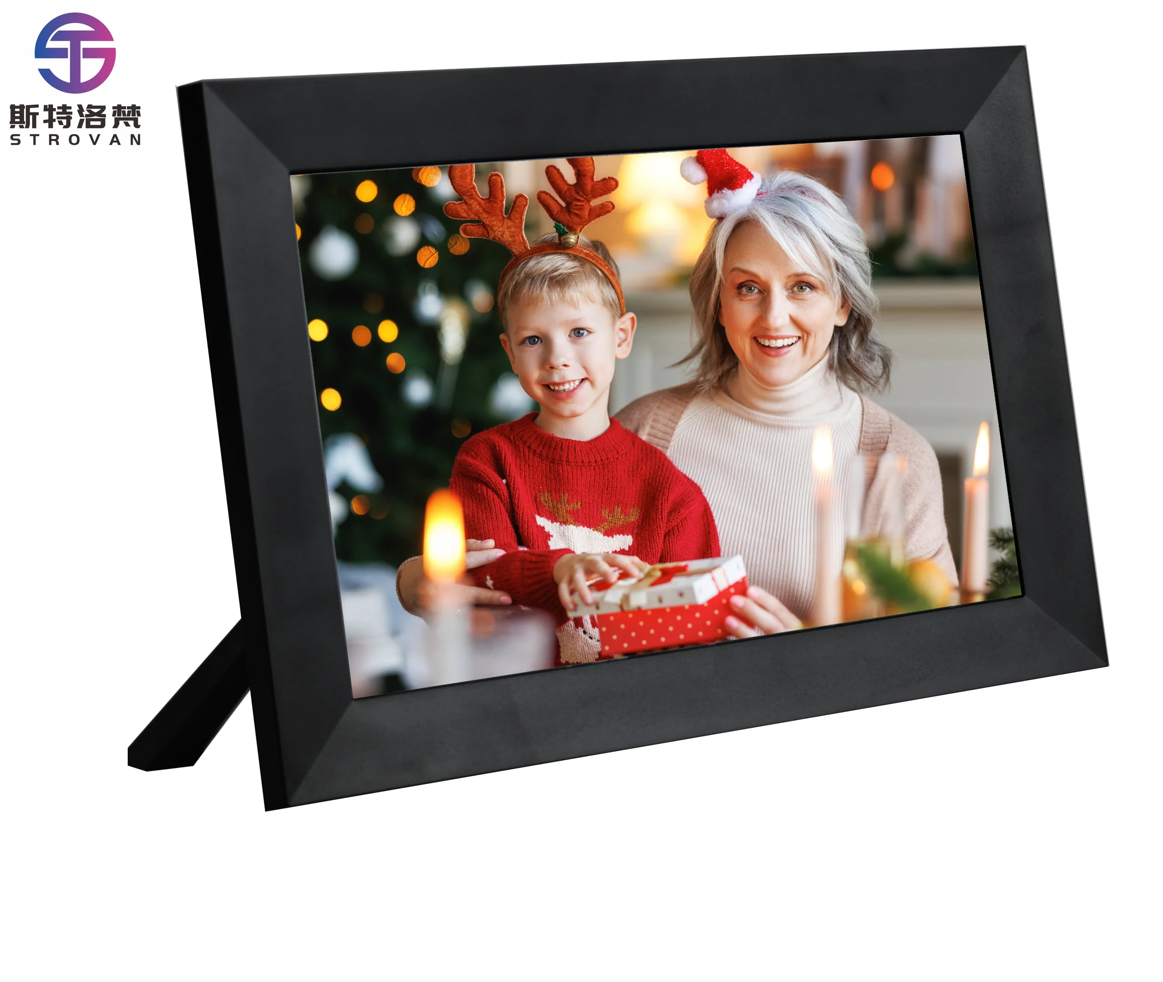 

10.1 Inch 5.0GHz Wifi Touch Screen Photo Video Playback 32GB 1280*800 Acrylic Digital Picture Display