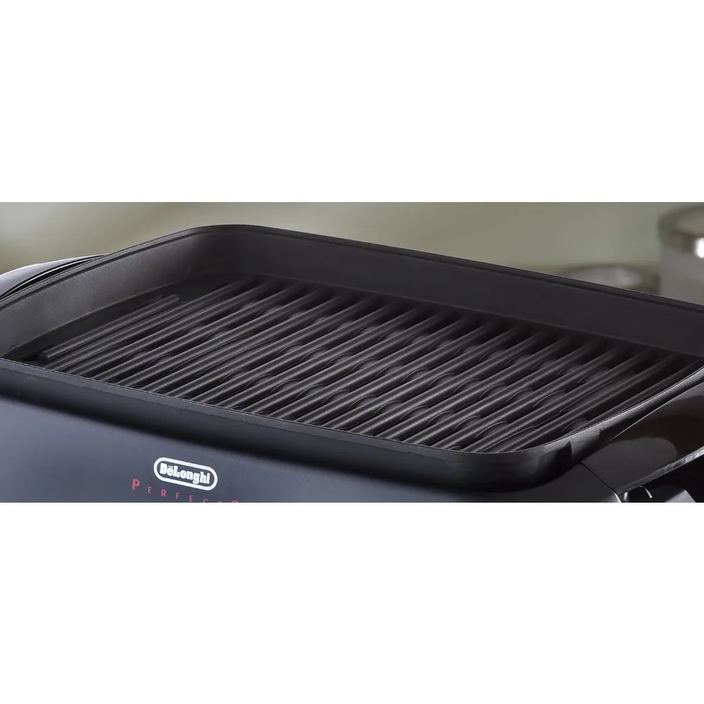 Indoor Grill with Lid, Black