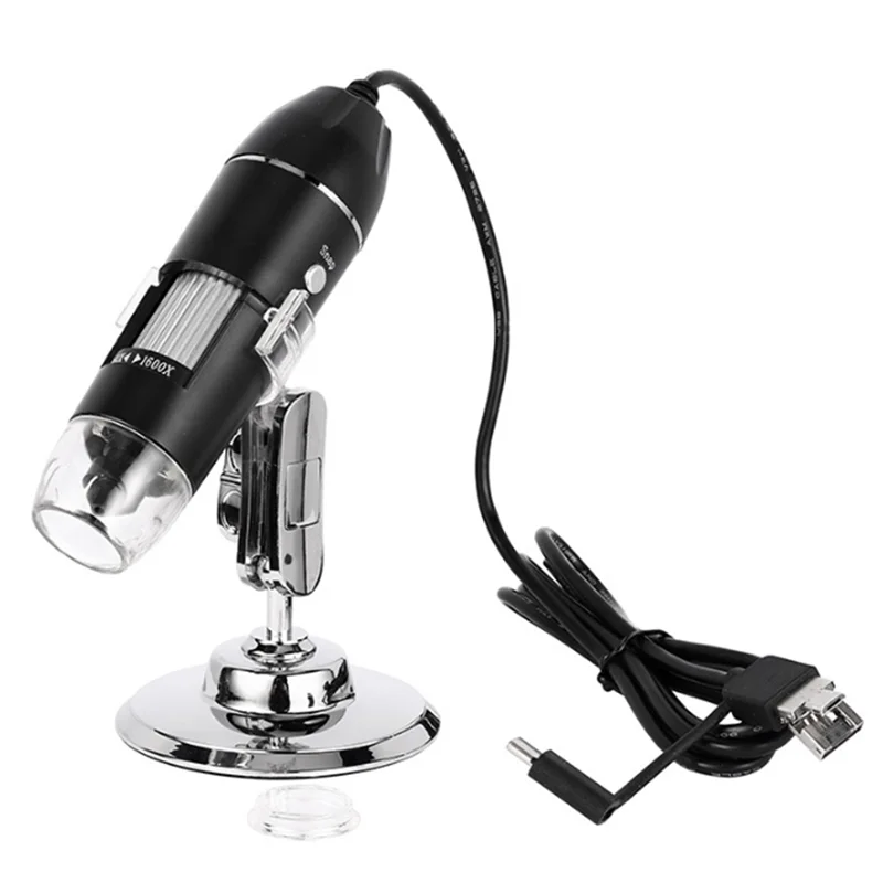 

1600X Digital Microscope Camera 3In1 USB Portable Elec Microscope for Soldering LED Magnifier for Cell Phone Repair