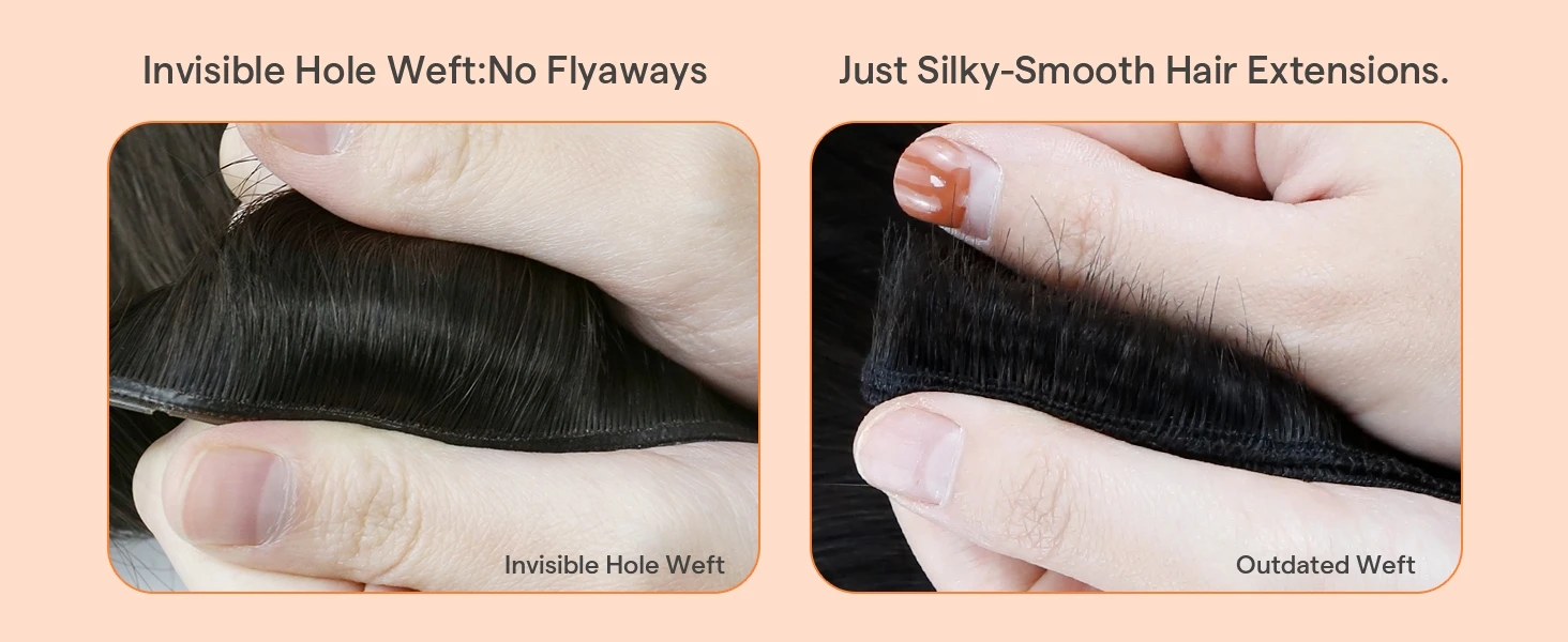 Full Shine 100 Grams Butterfly Weft Hair Extensions Human Hair Invisible Pu Hole Weft Extensions Highlight Genius Weft Hair