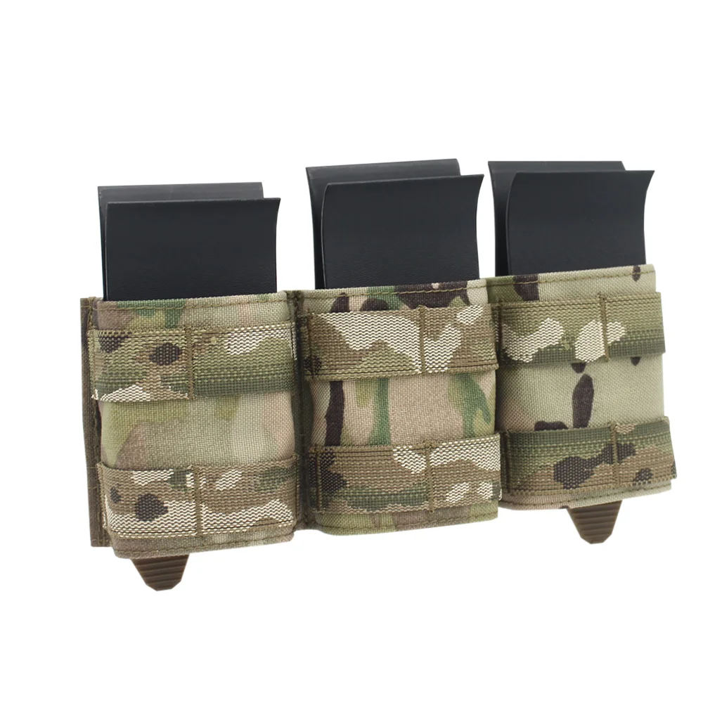 VULPO Tactical – Funda MOLLE triple cargador 5,56 M4/AR15 - imagen 3