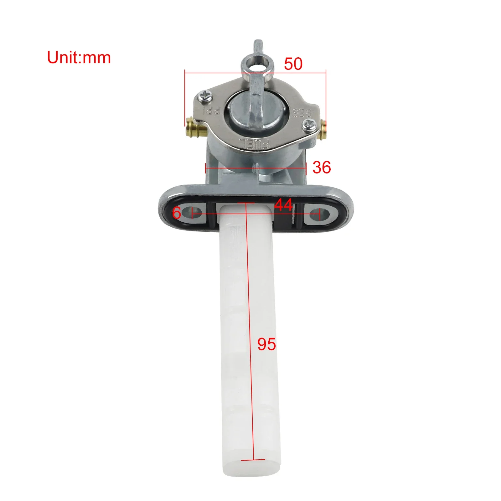 44mm Fuel Valve Petcock Gas Tank Switch Pump Petrol Tap for Suzuki Katana 600 750 GSX600F GSX750F GSX600 GSX750